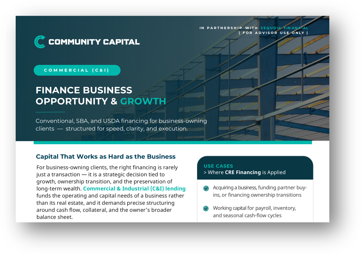 Commercial Lending